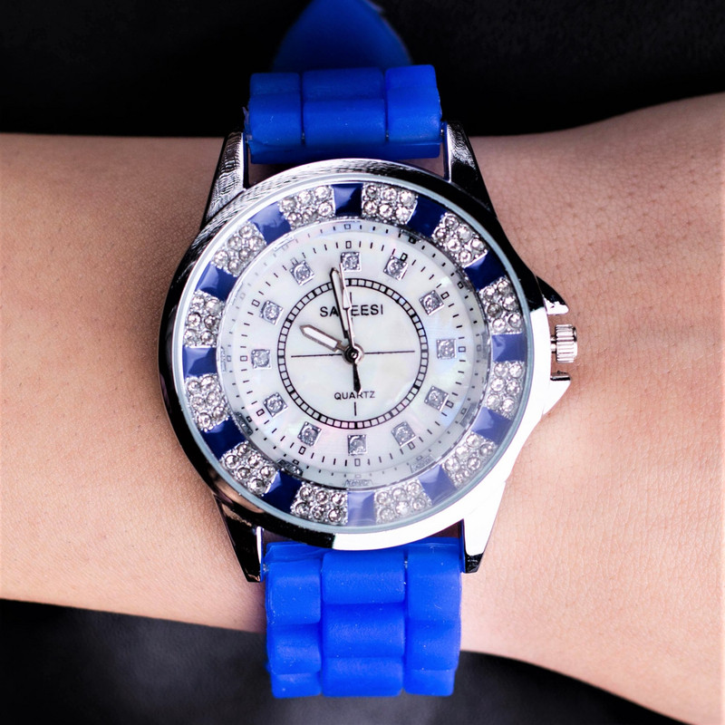 Дамски часовник Saneesi Jelly в Синьо