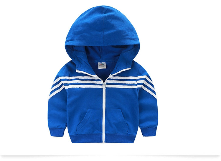  Παιδικό μπουφάν με κουκούλα για την άνοιξης - κόκκινο, μπλε, κίτρινο χρώμα