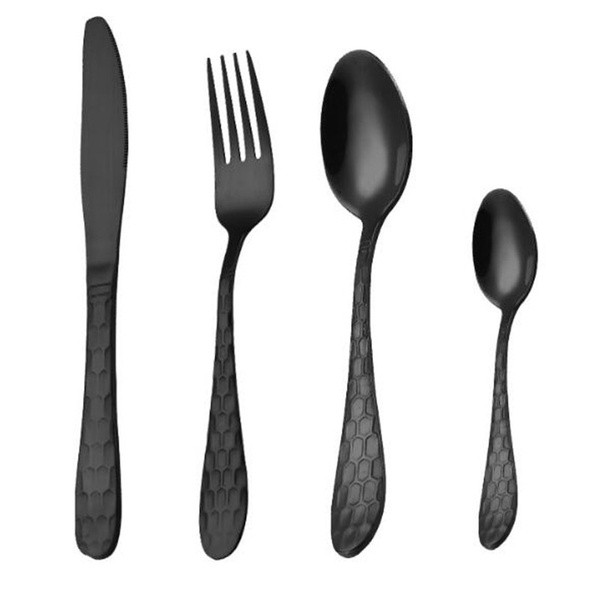 Kūrybinis 4 nerūdijančio plieno stalo įrankių rinkinys