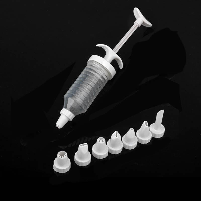 Fecskendő fecskendő 8 műanyag fúvókával