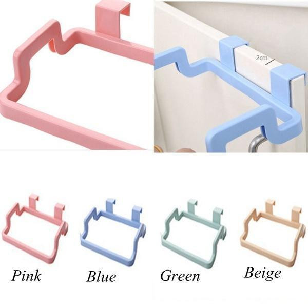 Висяща метална поставка за кърпи,  съхранение на боклук и други