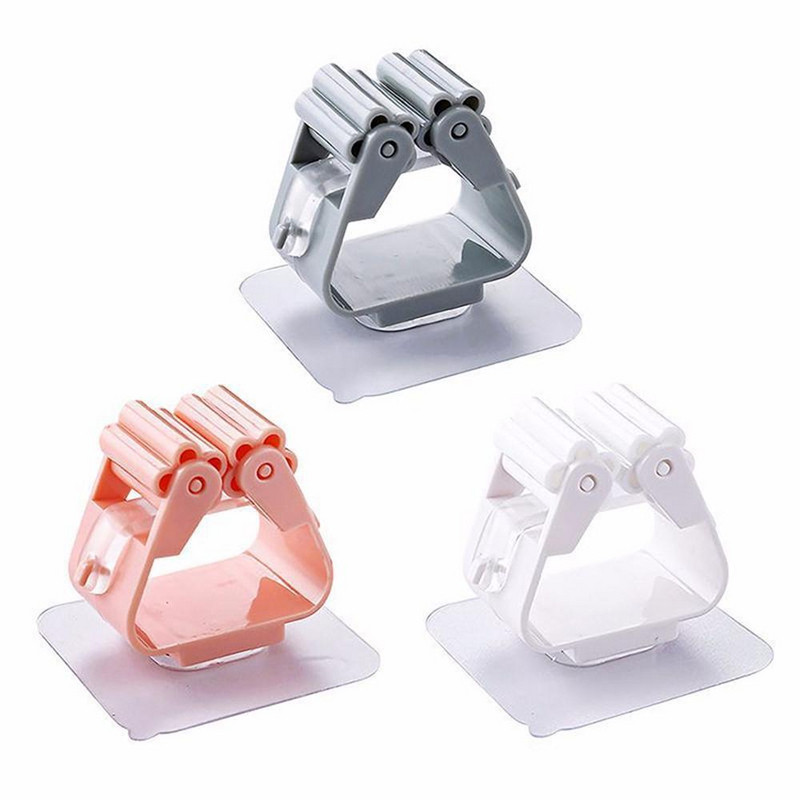 Пластмасова стойка държач за метли,мопове и други