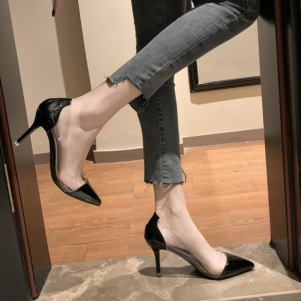 Νέο μοντέλο γυναικεία παοπούτσια - μυτερό μοντέλο με λεπτή τακούνι