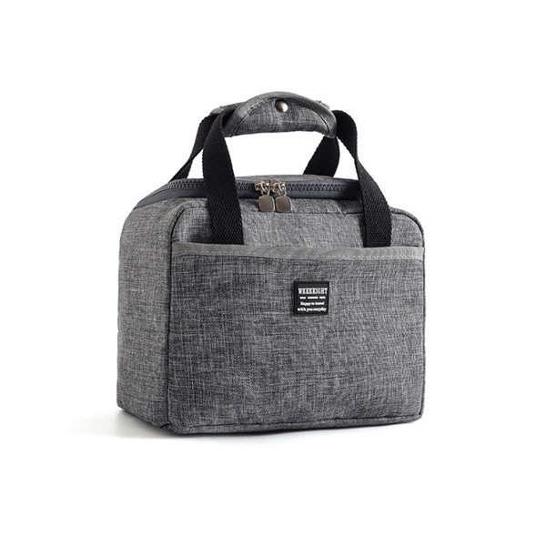 Nešiojamas vandeniui atsparus dvigubai izoliuotas pietų krepšys