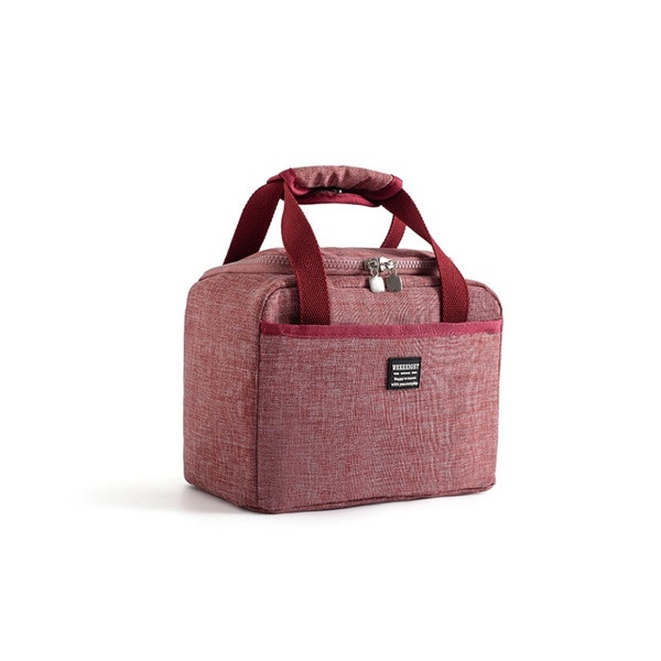 Nešiojamas vandeniui atsparus dvigubai izoliuotas pietų krepšys