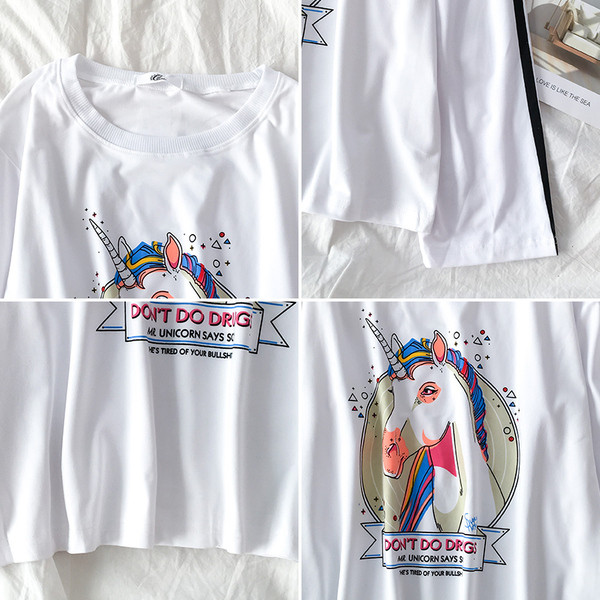 Καθημερινή  γυναικεία μπλούζα με στρογγυλή λαιμόκοψη και μακρύ μανίκι