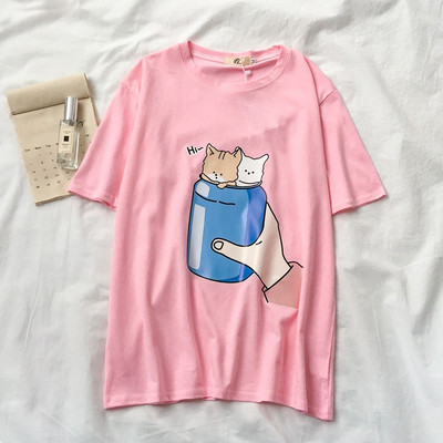 Női póló rátéttel és ovális nyakkivágással