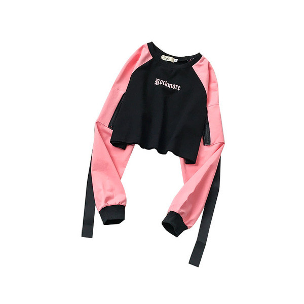 Alkalmi női blúz felirattal és ovális nyakkivágással