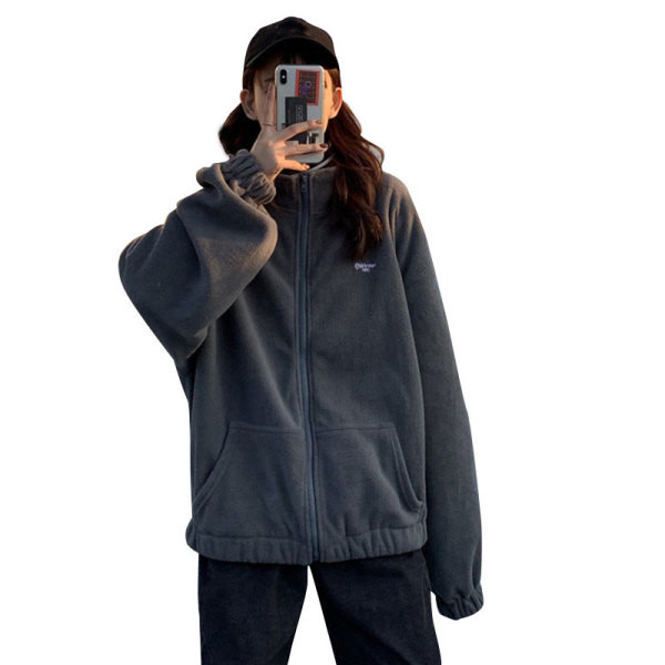 Γυναικείο καθημερινό φούτερ  με κουμπιά σε διάφορα χρώματα