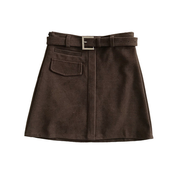 Naiste vabaaja seelik neljas värvitoonis koos vööga