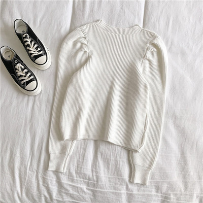 Modern női rövid blúz négy színben