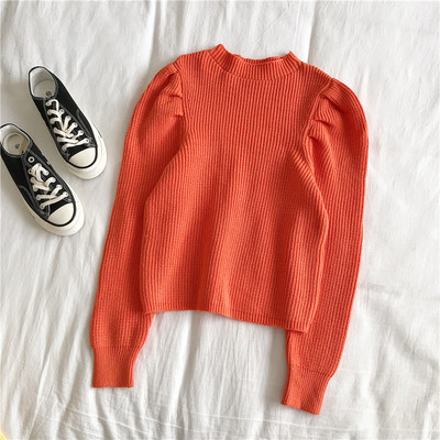 Modern női rövid blúz négy színben