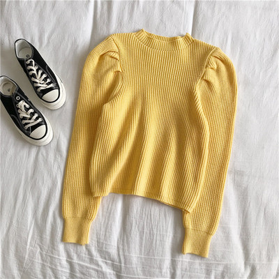 Modern női rövid blúz négy színben