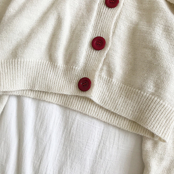 Damaski ajakohane lühike valge ja must kardigan