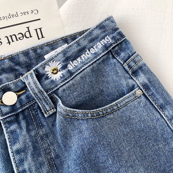 Alkalmi női farmer kék és fekete színben