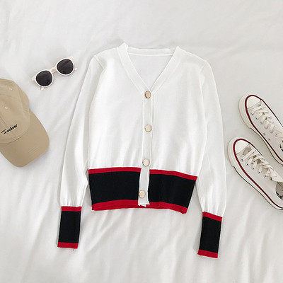 Naiste vabaaja õhuke kahes värvitoonis vest