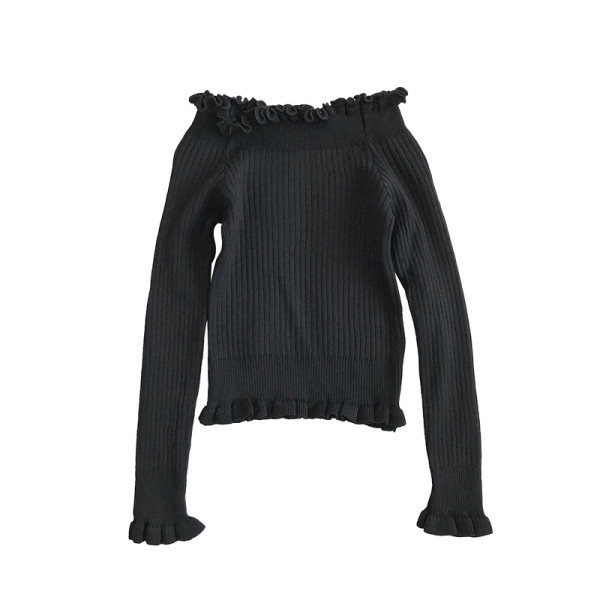 Μοντέρνα γυναικεία μπλούζα σε μαύρο κόκκινο και μπεζ χρώμα