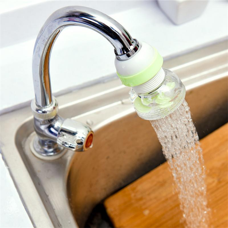 Въртящ се кухненски филтър за чешма удобен и компактен с размери 9.5 см