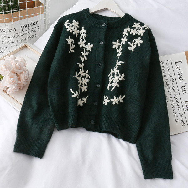 Lai lilltikandiga naiste kampsun