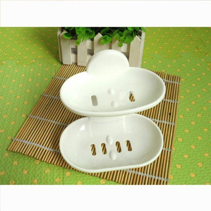 Dupla műanyag szappantartó egyszerű felszereléssel