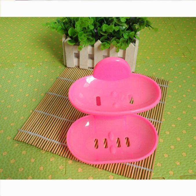 Dupla műanyag szappantartó egyszerű felszereléssel