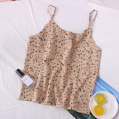 Uus mudel šifoonimustriga naiste topp