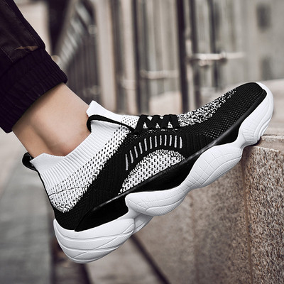 Casual ανδρικά αθλητικά παπούτσια σε στυλ κάλτσες