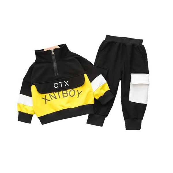 Gyermek sport szett fiúknak két részből álló pulóver + nadrág