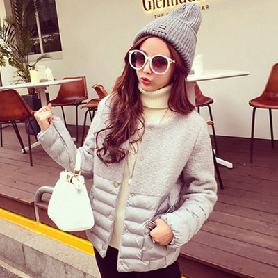 Moodne lühike taskute ja nööpidega kevadjope