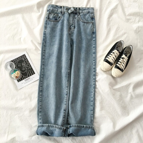 Moderni ležerni široki model traperica s visokim strukom