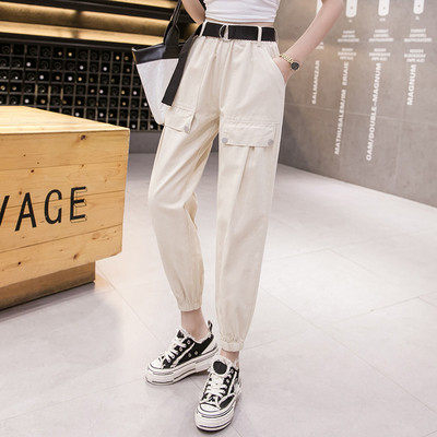 Moodsad kõrge vöökohaga naiste püksid – sirge mudel