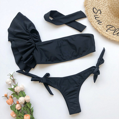 Γυναικεία μαγιό με ένα λουράκι ώμου