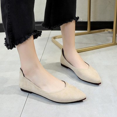 Γυναικεία παπούτσια casual από  μοντέρνο οικολογικό σουέτ με  επίπεδη σόλα