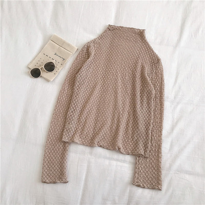 Lezser női blúz három színben, hosszú ujjal