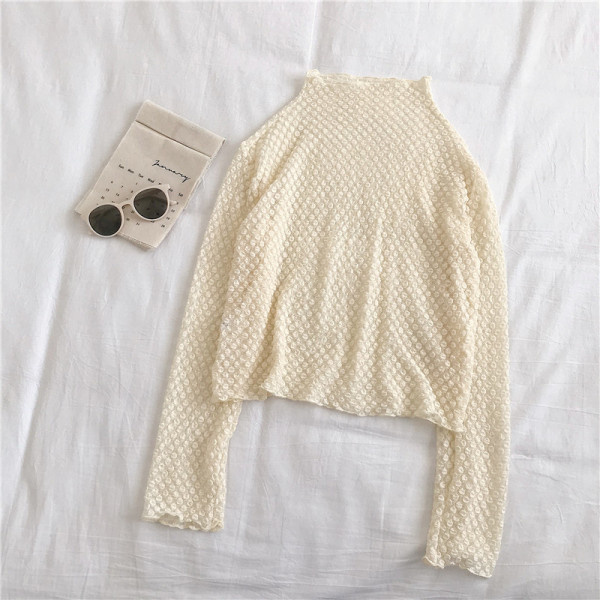 Lezser női blúz három színben, hosszú ujjal