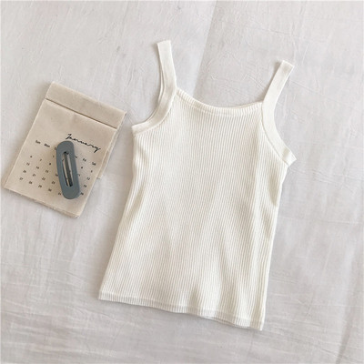 Neljas värvitoonis peenikeste rihmadega igapäevane naiste topp