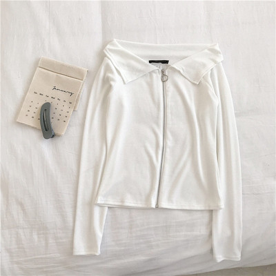 Naiste moodne neljas värvitoonis kinnitusega dressipluus