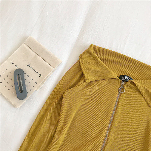 Naiste moodne neljas värvitoonis kinnitusega dressipluus