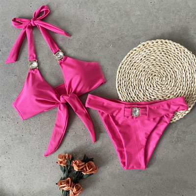 Uus kaheosaline lipsude ja kividega ujumistrikoo