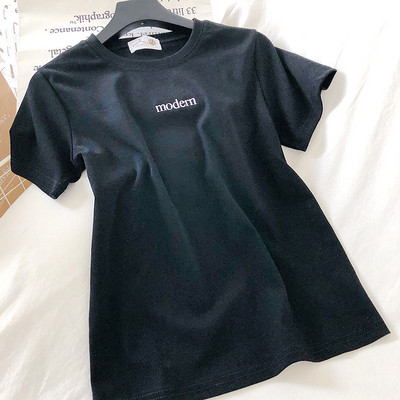 Naiste vabaaja pluus viies värvitoonis kirjaga