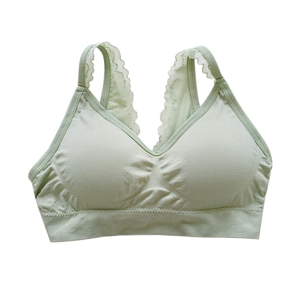 Női rövid melltartó négy színben, csipkével