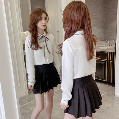 Vabaaja naiste särk tikandi ja klassikalise kraega