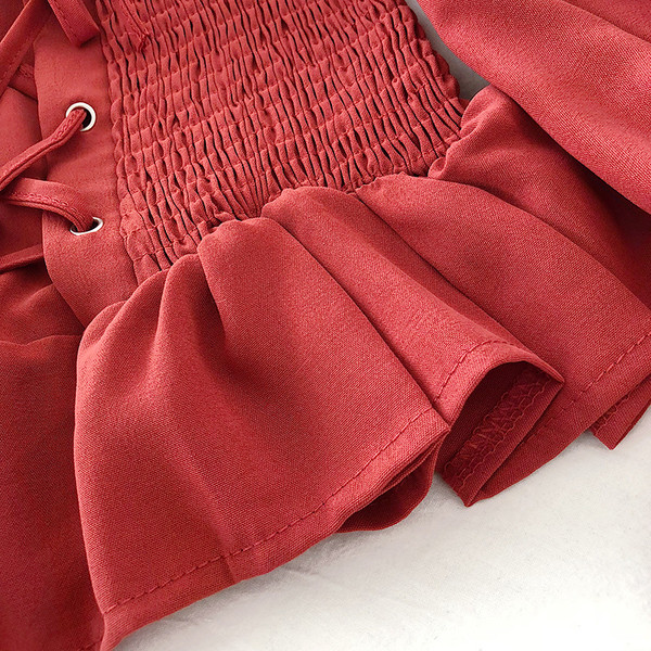 Aktuelna ženska kratka bluza na veze u četiri boje