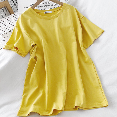 Naiste vabaaja lühikeste varrukatega pluus tavaline mudel