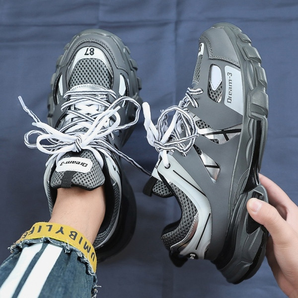 Kõrge tallaga sportlikud ja vabaaja meeste tossud