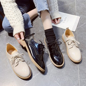 Naiste kevad-sügis paeltega kingad, puhtast ökonahast mudel