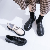 Alkalmi női fűzős cipő, tiszta ökobőr modell