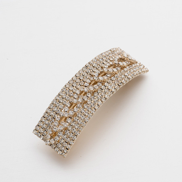 Elegantiška moteriška plaukų segtukas su akmenukais