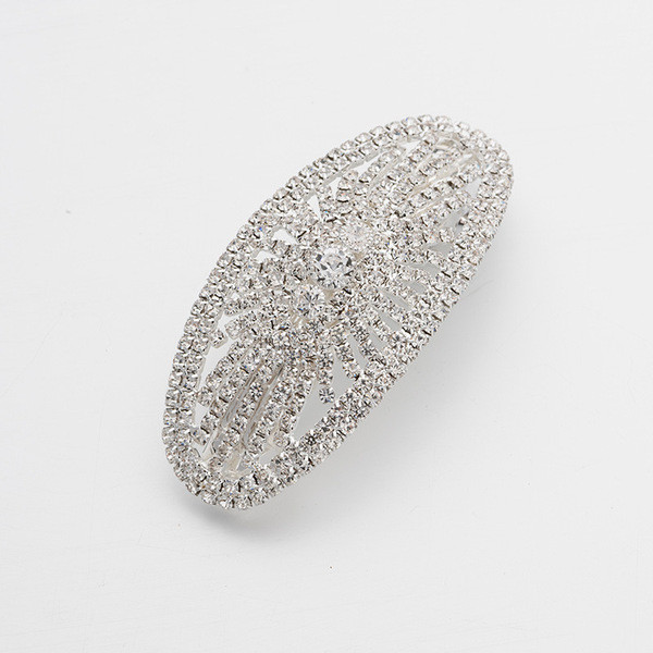 Elegantiškas plaukų segtukas su akmenukais