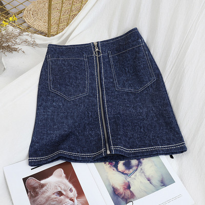 Naiste teksaseelik luku ja taskutega